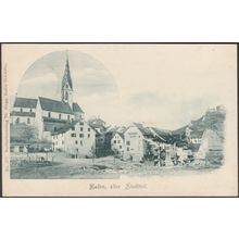 Alter Stadtteil, Baden, 1900 - Theodor Zingg AK