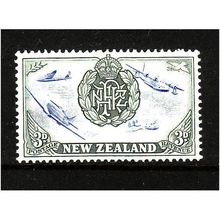 NEW ZEALAND 1946 SG 671 3d BADGE AND AIRPLANE U/M MINT#1