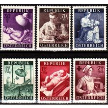 ÖSTERREICH AUSTRIA [1954] MiNr 0999-04 ( **/mnh ) [La]