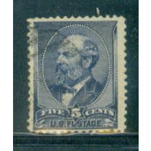 Used 216 5c James Garfield Barely Clears M01758