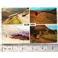 1975 postcard Glen Shee, multi-view