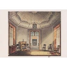 Brighton Sussex Pavillion Octagonal Hall Art Artist Painting Drawing Postcard