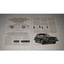 1974 Mercedes-Benz 280 Car Ad - Some Look Like It