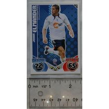 2010/11 Topps Match Attax Trading Card 107 Johan Elmander, Bolton Wanderers