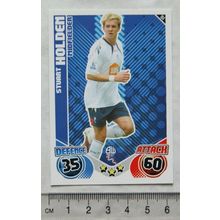 2010/11 Topps Match Attax Trading Card 104 Stuart Holden, Bolton Wanderers