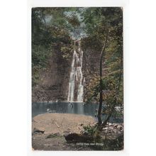 Falling Foss Waterfall near Whitby Postcard 1911 Yorkshire