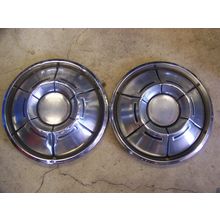 1970 71 DODGE CHARGER HUBCAPS WHEEL COVERS 14" (2) CORONET CHALLENGER