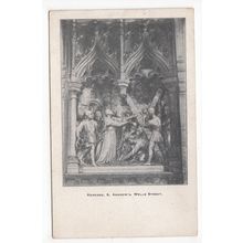 The Reredos St Andrew's Church Wells Street Marylebone Postcard London