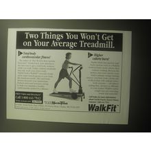 1993 NordicTrack WalkFit Exercise Machine Advertisement