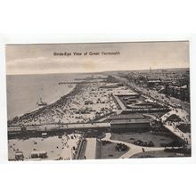 Birds Eye View of Great Yarmouth Postcard RP Norfolk GT 7011