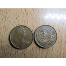Australia 1967 2 Cents Coin
