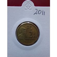 2011 Australian $2 - Circulated