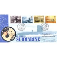 Admiral Anthony Whetstone Silent Service WW2 Submarine Benham Hand Signed FDC
