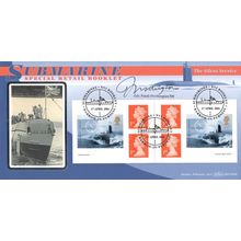 Frank Worthington The Silent Service Submarine Benham Hand Signed FDC