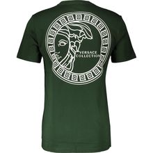 VERSACE COLLECTION Girocollo Logo T-Shirt Deep Green BNWT (RARE & COLLECTABLE)