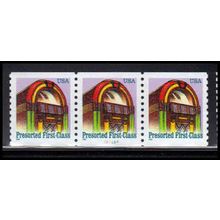 2911 25c Juke Box Very Fine MNH PNC 332222/3 PA3429