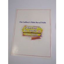 The Cadbury`s Flake Recipe Pamphlet Menu D0113 size 22x17.5cms folded (P1)