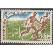 Afars & Issas 1967 Michel 7 Neuf ** Cote (2005) 3.20 € Football