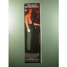 1969 Sears Perma-Prest Slacks Ad - The End of Slack