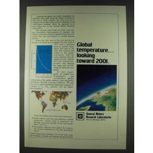 1978 General Motors Ad - Global Temperature