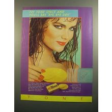 1984 Tone Soap Ad - Say Bye Bye Dry