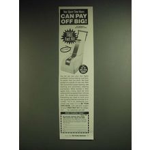 1985 Von Schrader Ad - Your spare time hours can pay off big!