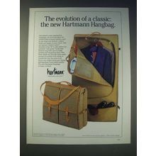 1989 Hartmann Hangbag luggage Ad - The evolution of a classic