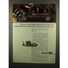 1989 Ford Motorcraft Parts Ad - The Peace of Mind