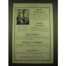 1924 Doubleday, Page & Co. Ad - Booth Tarkington's The Midlander.