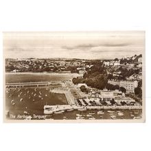 TORQUAY HARBOUR, DEVON RP unused vintage postcard byPhoto precision =