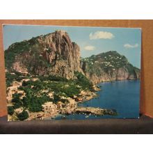 SMALLER SHORE, CAPRI, ITALY unused vintage postcard #