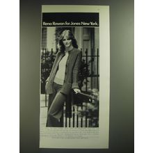 1974 Jones New York Rena Rowan Cardigan, Pants and Turtleneck Advertisement