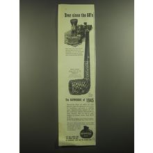 1945 Kaywoodie Billiard Pipe Advertisement - Ever since the 50's