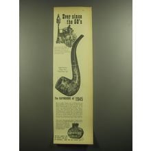 1945 Kaywoodie Full Bent Pipe Ad - Ever since the 50's