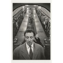 Baker Street Underground Tube Station in 1950s London Postcard