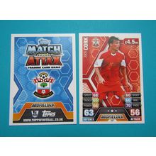 247. Jack Cork - Southampton - Match Attax 2013/14 Football Card EF1