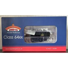 Bachmann 31-636 64XX Class Pannier Tank '6417' BR Black (Early), DCC Ready - MIB