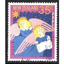 NEW ZEALAND 1987: CHRISTMAS - 35c USED (G2)