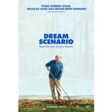 Dream Scenario (2023)_1 Movie Film Poster Canvas iconic design