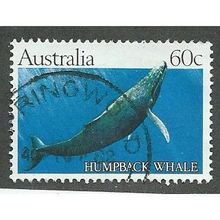 AUS 1982 60c 'HUMPBACK WHALE' FINE USED (EBID34-144)