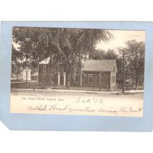 MA Concord Old Wright Tavern Undivided Back ma_box2~973