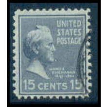 Used 820 15c James Buchanan Fine M08011