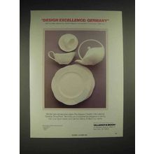 1985 Villeroy & Boch Arco Weiss, Palatino, Delta Ad