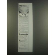 1985 The Company Store Ad - Merino Wool Mattress Pad