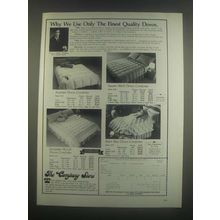 1985 The Company Store Down Comforter Ad - Austrian