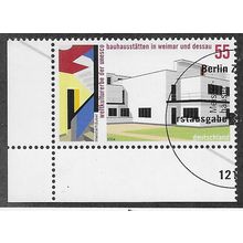 GER 2004 55c 'BAUHAUS DESIGN GROUP '( CORNER MARGIN) FINE USED (EBID53-972)