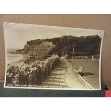 KEATS GREEN AND SHANKLIN HEAD, ISLE OF WIGHT postcard J Arthur Dixon 1949 pm =