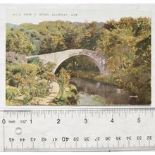 vintage postcard Auld Brig O' Doon, Alloway, Ayr