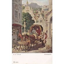 M. Von Schwind Schackgalerie German Painting Postcard