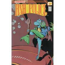 FISH POLICE #13 - COMICO (1988)